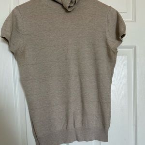 Beige gap turtle neck